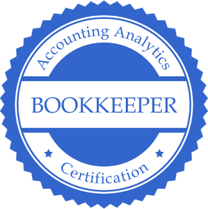 Accounting Analytics Bookkeeper Certification Exam - Member Discount