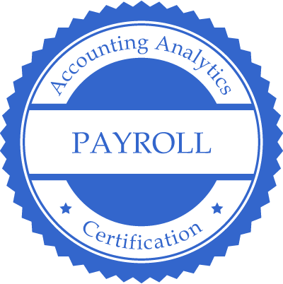 Accounting Analytics Payroll Certification Exam - Member Discount