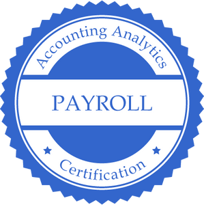 Accounting Analytics Payroll Certification Retake Exam - Member Discount