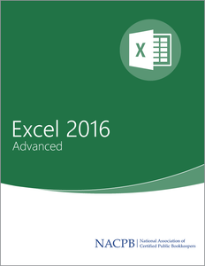 Microsoft Excel 2016 Advanced Training Guide